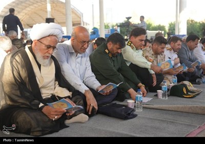 دعای عرفه در مرز خسروی