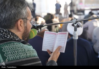 دعای عرفه در مرز خسروی