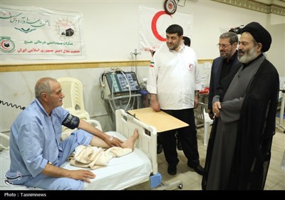 بازدید از مرکز پزشکی حج و زیارت در مکه مکرمه