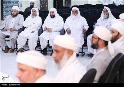 دیدار صمیمانه علمای اهل سنت با سرپرست حجاج ایرانی در مکه