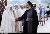 دیدار صمیمانه علمای اهل سنت با سرپرست حجاج ایرانی در مکه