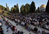 حضور 80 هزار نفر در نماز عید قربان در مسجد الاقصی