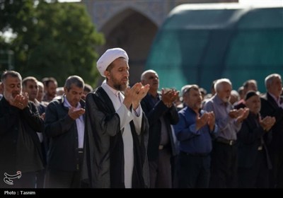 نماز عید قربان و دعای عرفه در قزوین