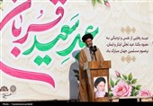 نماز باشکوه عید سعید قربان به امامت آیت‌الله عاملی در شهیدگاه