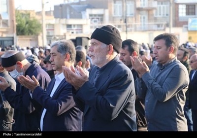 نماز باشکوه عید سعید قربان به امامت آیت‌الله عاملی در شهیدگاه