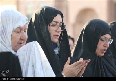 نماز باشکوه عید سعید قربان به امامت آیت‌الله عاملی در شهیدگاه