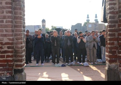 نماز باشکوه عید سعید قربان به امامت آیت‌الله عاملی در شهیدگاه
