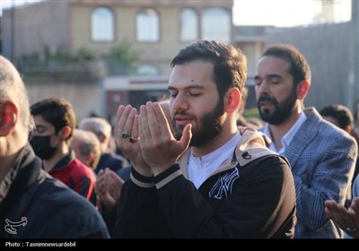نماز باشکوه عید سعید قربان به امامت آیت‌الله عاملی در شهیدگاه