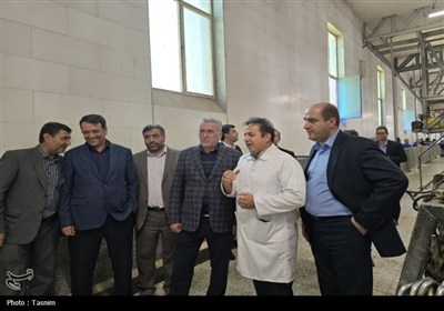 نمایی از قربانی و ذبح دام در عید قربان قزوین