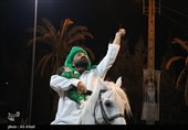 دهزیار در شب دهم؛ به یاد شهیدسلیمانی در سوگ حسین(ع)+تصاویر