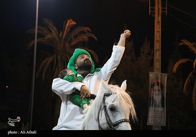 تعزيه،شب،سوگواره،دل،حسين،ميدان،پايان،شبي،اشك،حضرت،ياد،امام،ق ...
