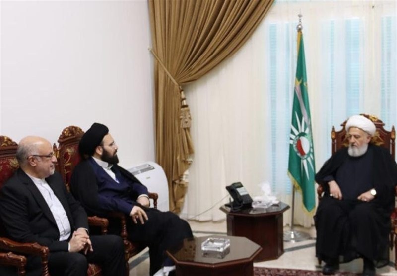  دیدار یادگار امام(ره) با نایب رئیس مجلس اعلای شیعیان لبنان 