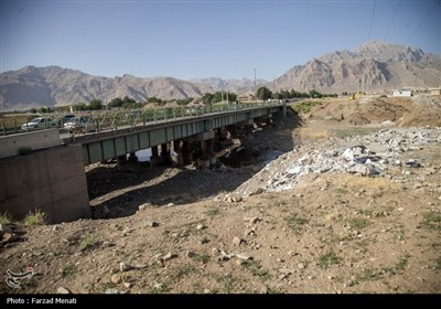 آلودگی رودخانه قره سو در کرمانشاه