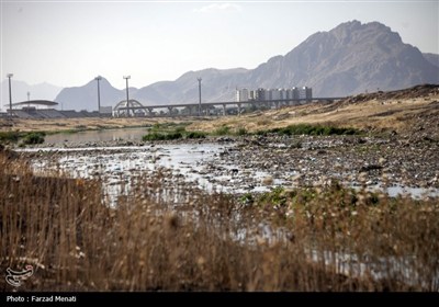 آلودگی رودخانه قره سو در کرمانشاه