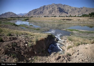 آلودگی رودخانه قره سو در کرمانشاه