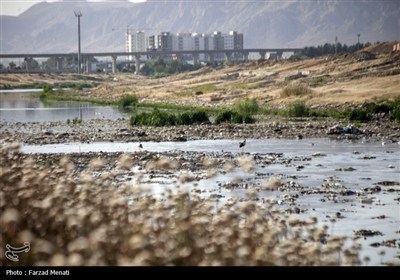 آلودگی رودخانه قره سو در کرمانشاه