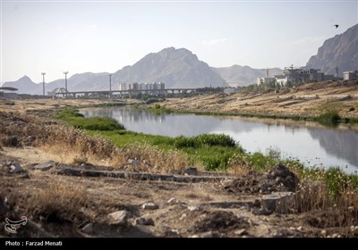 آلودگی رودخانه قره سو در کرمانشاه