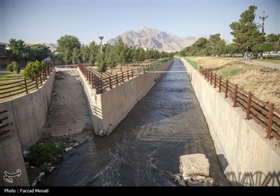 آلودگی رودخانه قره سو در کرمانشاه