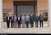 بازدید فرمانده سپاه صاحب‌الامر از پارک علم و فناوری قزوین