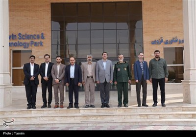 بازدید فرمانده سپاه صاحب‌الامر از پارک علم و فناوری قزوین