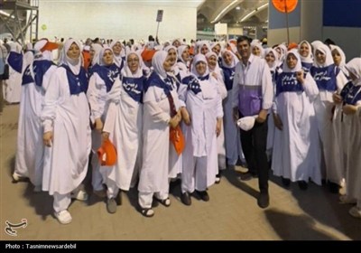 تصاویر حضور حجاج اردبیلی در مراسم رمی جمرات