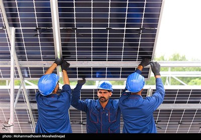 احداث نیروگاه خورشیدی درمجموعه نهاد ریاست جمهوری