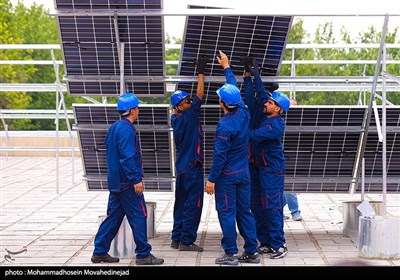 احداث نیروگاه خورشیدی درمجموعه نهاد ریاست جمهوری