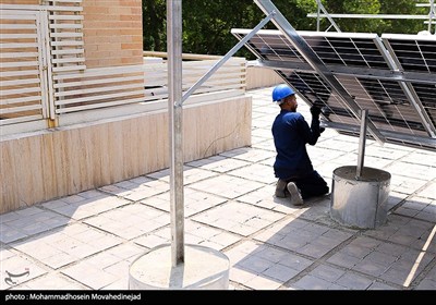 احداث نیروگاه خورشیدی درمجموعه نهاد ریاست جمهوری
