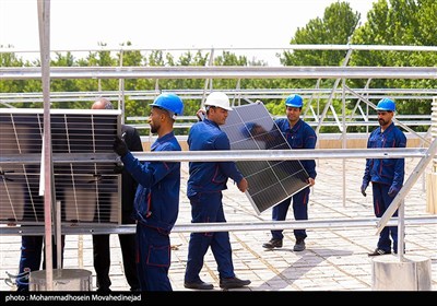 احداث نیروگاه خورشیدی درمجموعه نهاد ریاست جمهوری