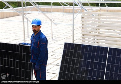 احداث نیروگاه خورشیدی درمجموعه نهاد ریاست جمهوری