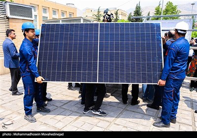احداث نیروگاه خورشیدی درمجموعه نهاد ریاست جمهوری