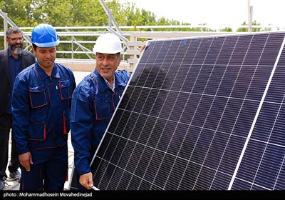 احداث نیروگاه خورشیدی درمجموعه نهاد ریاست جمهوری