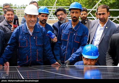 احداث نیروگاه خورشیدی درمجموعه نهاد ریاست جمهوری