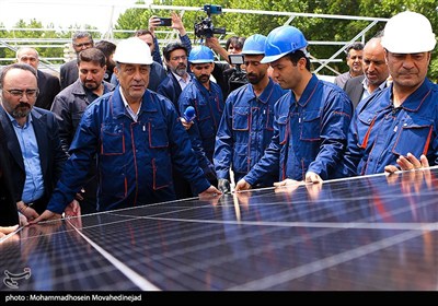 احداث نیروگاه خورشیدی درمجموعه نهاد ریاست جمهوری