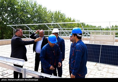 احداث نیروگاه خورشیدی درمجموعه نهاد ریاست جمهوری
