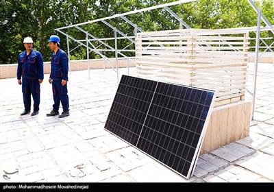 احداث نیروگاه خورشیدی درمجموعه نهاد ریاست جمهوری
