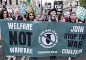 Thousands Rally in London Demanding ‘Welfare Not Warfare’