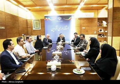 فعالان مجازی قزوین با استاندار قزوین دیدار کردند