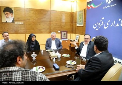 فعالان مجازی قزوین با استاندار قزوین دیدار کردند