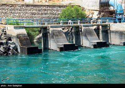 رهاسازی حق‌آبه تالاب بختگان از سد درودزن