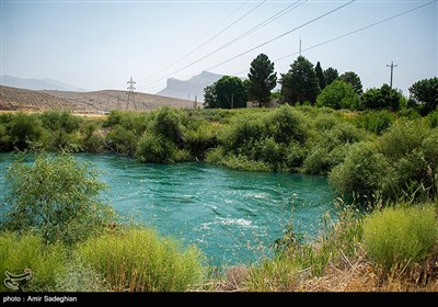 رهاسازی حق‌آبه تالاب بختگان از سد درودزن