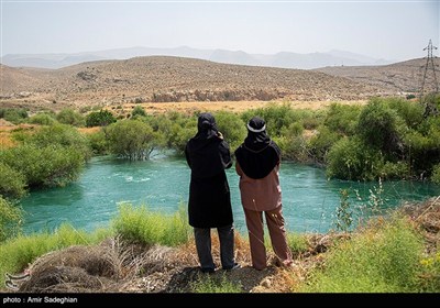 رهاسازی حق‌آبه تالاب بختگان از سد درودزن