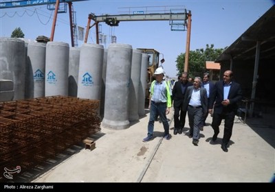 بازدید معاونان استاندار قزوین از پروژه‌های نیمه‌تمام