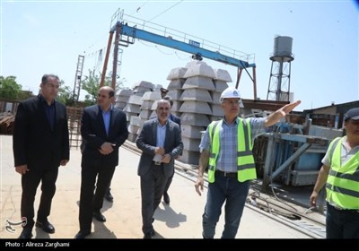 بازدید معاونان استاندار قزوین از پروژه‌های نیمه‌تمام