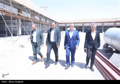 بازدید معاونان استاندار قزوین از پروژه‌های نیمه‌تمام