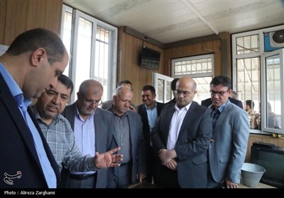 بازدید معاونان استاندار قزوین از پروژه‌های نیمه‌تمام