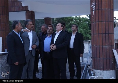 بازدید معاونان استاندار قزوین از پروژه‌های نیمه‌تمام