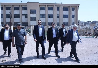 بازدید معاونان استاندار قزوین از پروژه‌های نیمه‌تمام