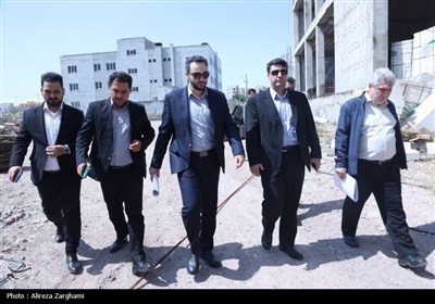 بازدید معاونان استاندار قزوین از پروژه‌های نیمه‌تمام