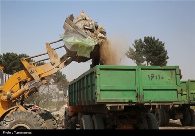 آغاز مرحله جدید پاکسازی در حریم باقرشهر